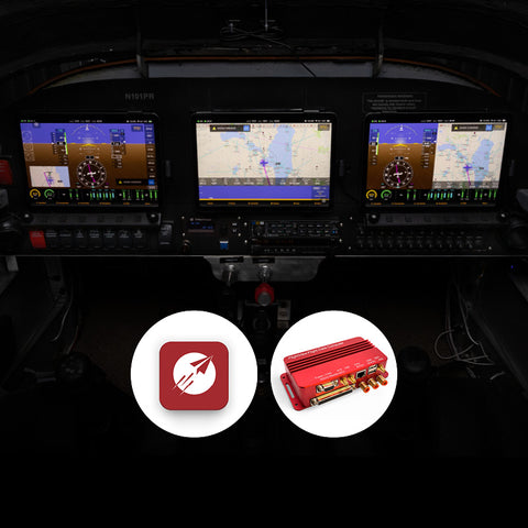 FlightView EFIS Lite Hardware Kit: Flight Data Computer (FDC) v3